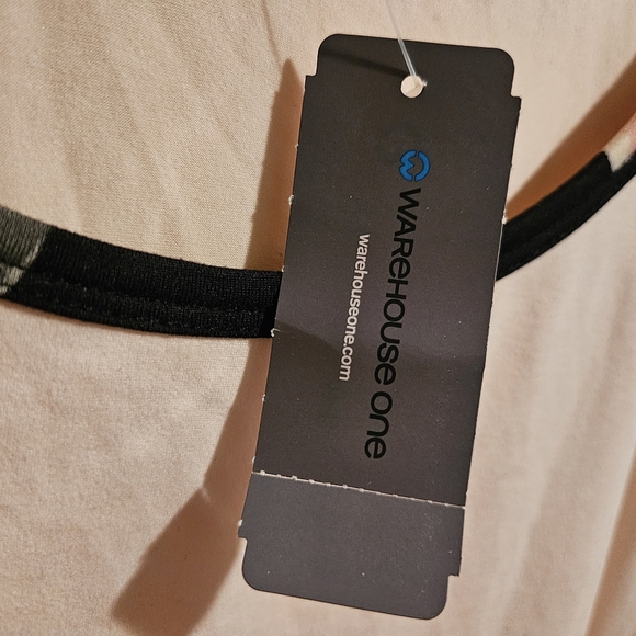 Women's Plus Size Floral 3/4 Sleeve Baseball Tee 3X - Warehouse One - Picture 6 of 10